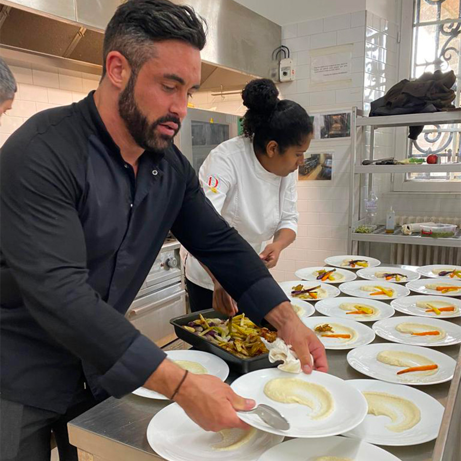 Le chef Valentin Néraudeau crée la magie pour un mariage inoubliable
