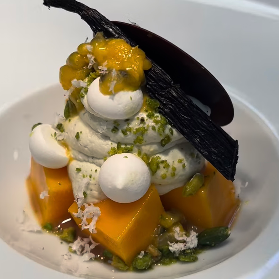 mangue et pistache